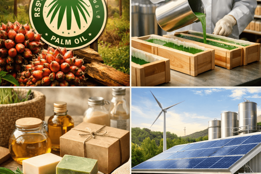 Sustainable palm oil supply chain
