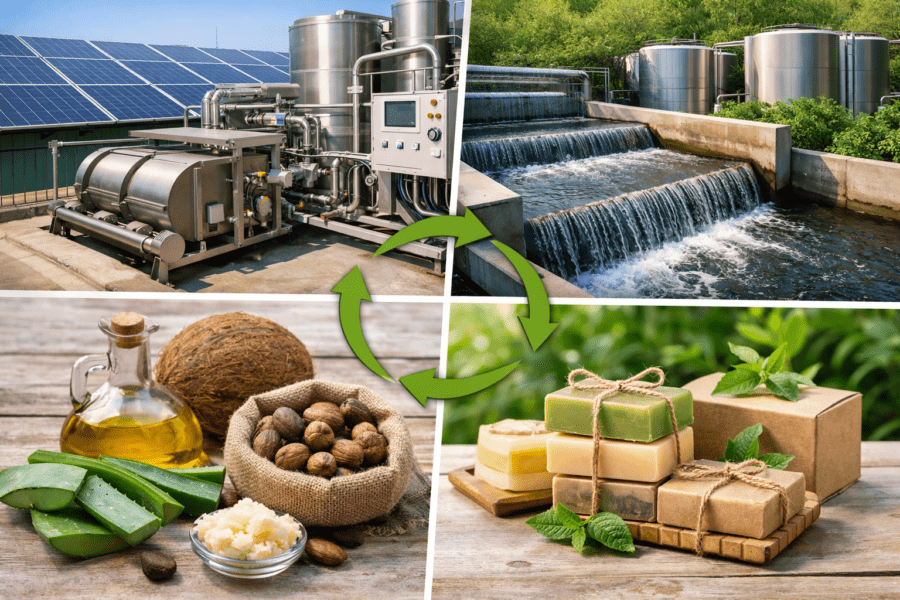 sustainable soap production