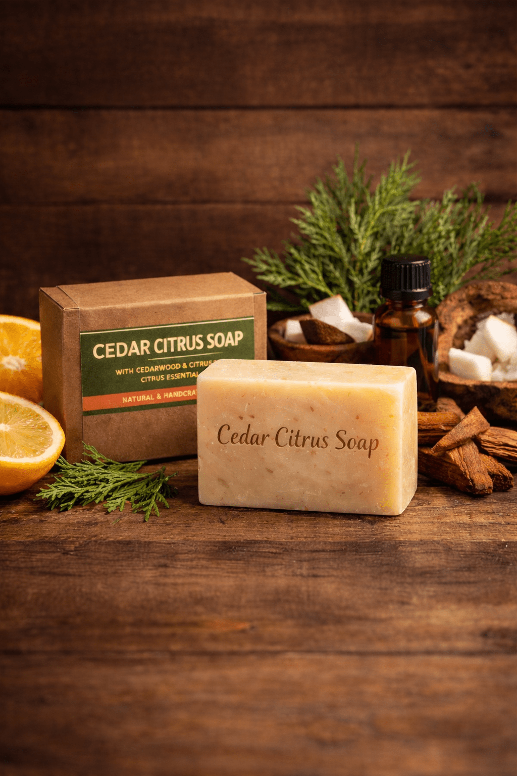 Cedar Citrus Soap