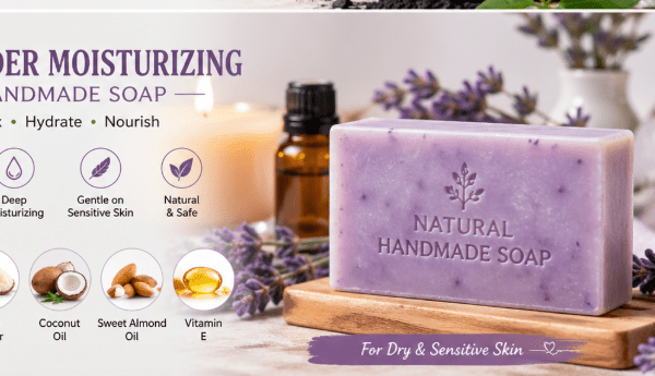 Lavender Moisturizing Handmade Soap